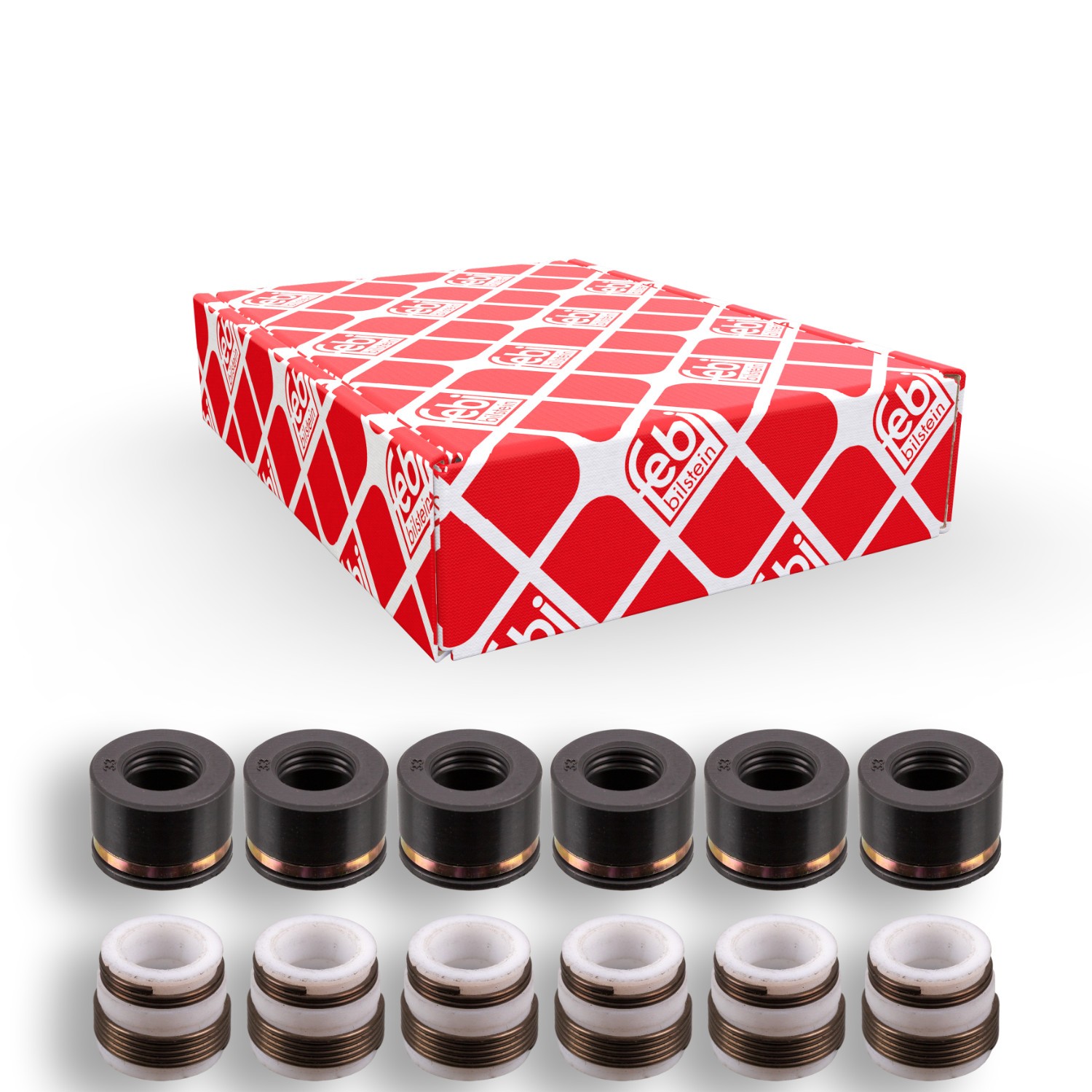 FEBI BILSTEIN Jogo de juntas, haste da válvula 08625 08625 Retentor da haste de válvula FEBI BILSTEIN MERCEDES-BENZ Classe R