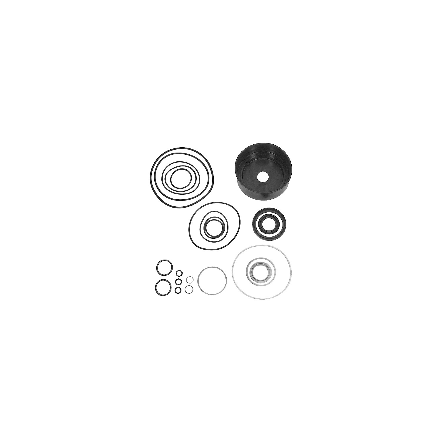 FEBI BILSTEIN Pakkingset, stuurhuis 08790 FEBI BILSTEIN Reparatieset, stuurhuis MERCEDES-BENZ 08790