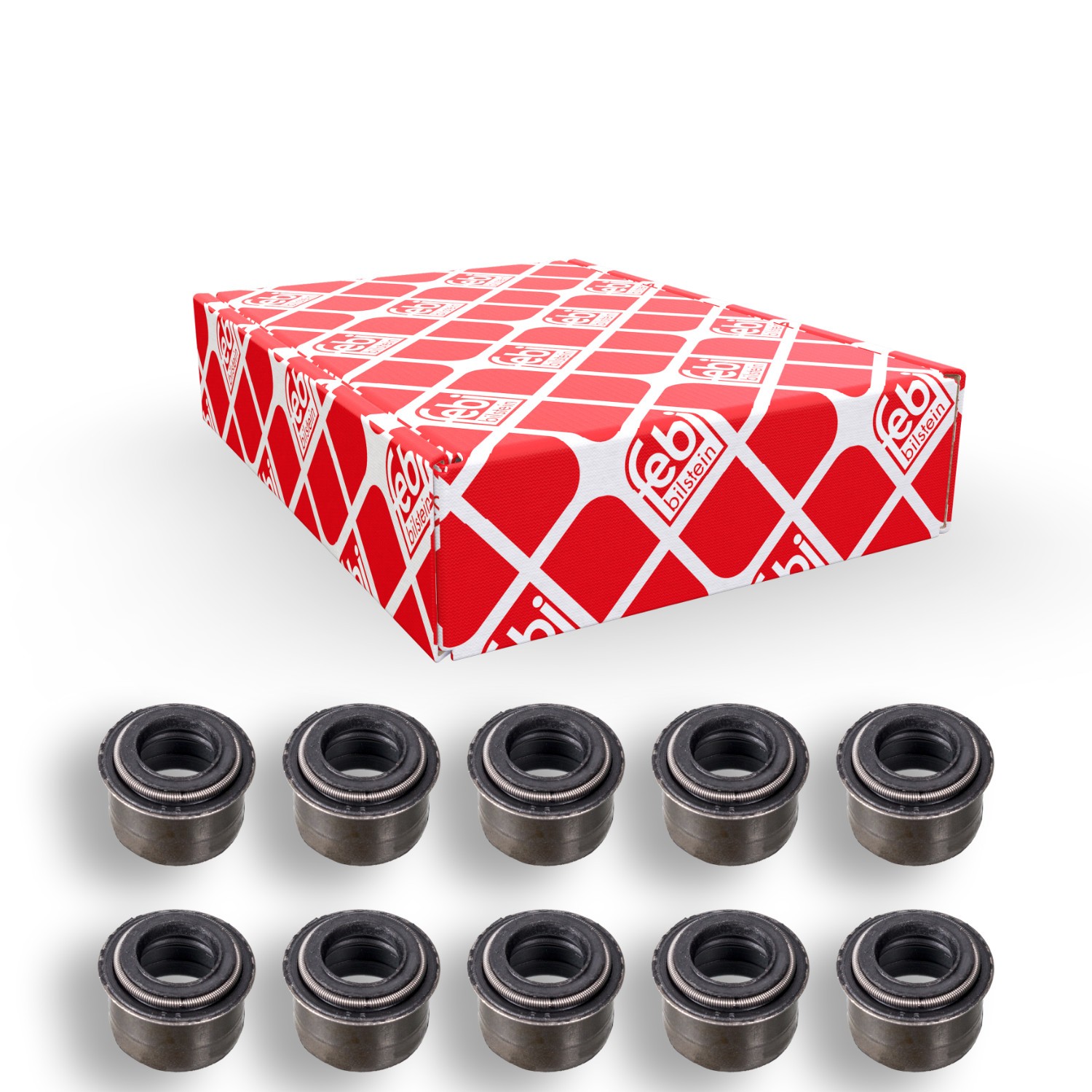 FEBI BILSTEIN Σετ στεγανοπ., στέλεχος βαλβίδας 08909 Δακτύλιος στέλεχος βαλβίδας FEBI BILSTEIN Fiat GRANDE PUNTO 08909