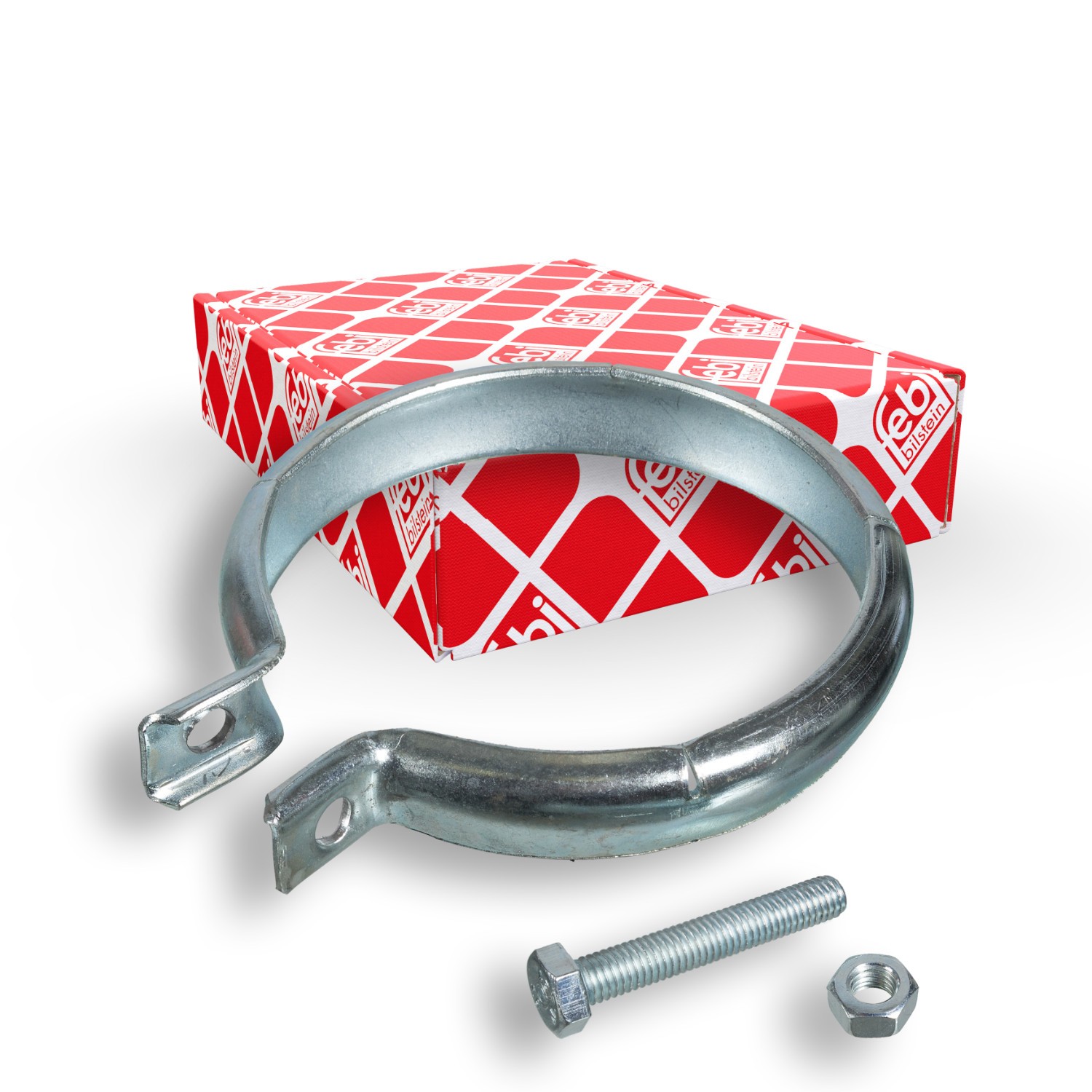 FEBI BILSTEIN Avgasklämma 09300 KIA röranslutning avgassystem FEBI BILSTEIN 09300
