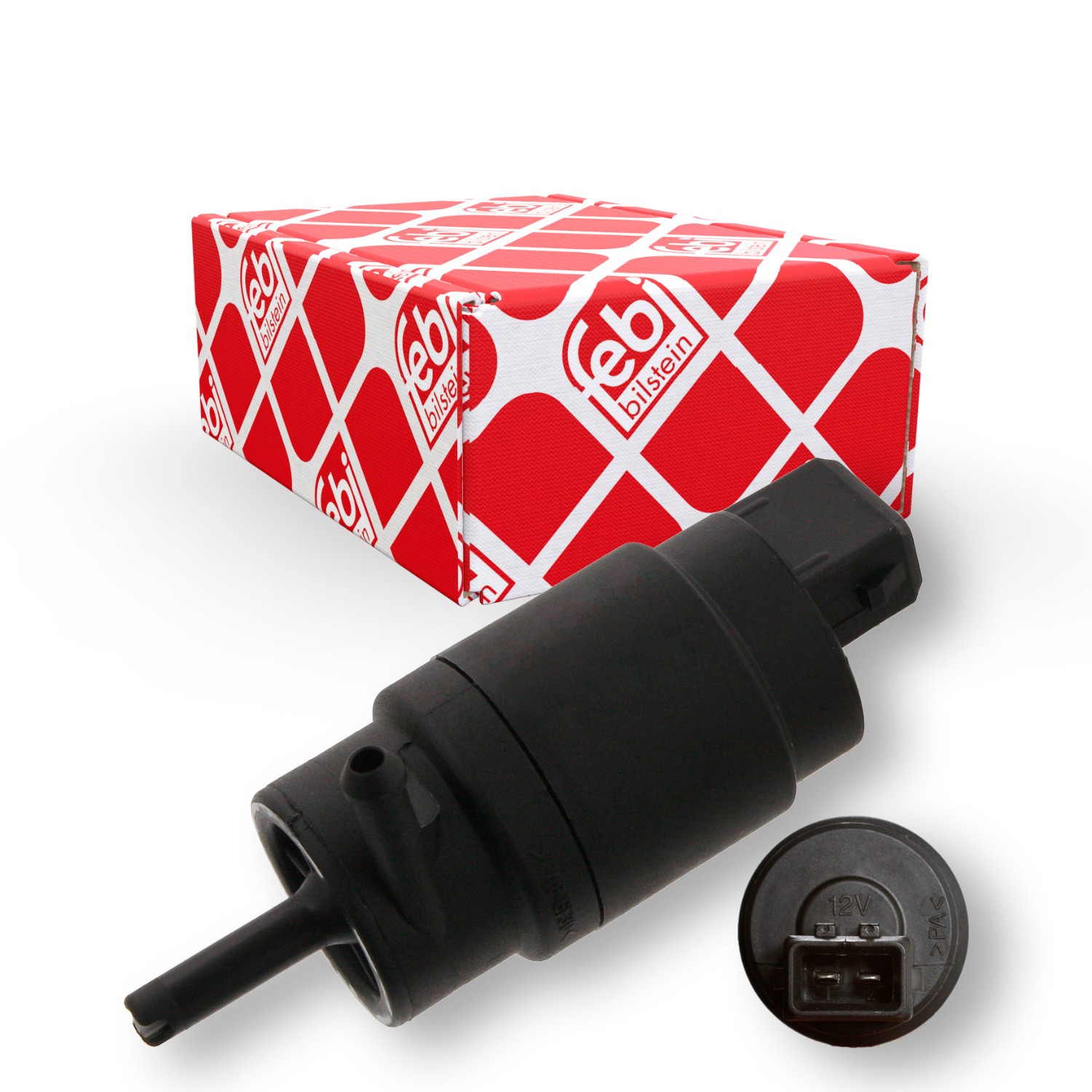 FEBI BILSTEIN Pompa acqua lavaggio, Pulizia cristalli 10274 10274 Pompetta tergicristallo FEBI BILSTEIN Ford USA
