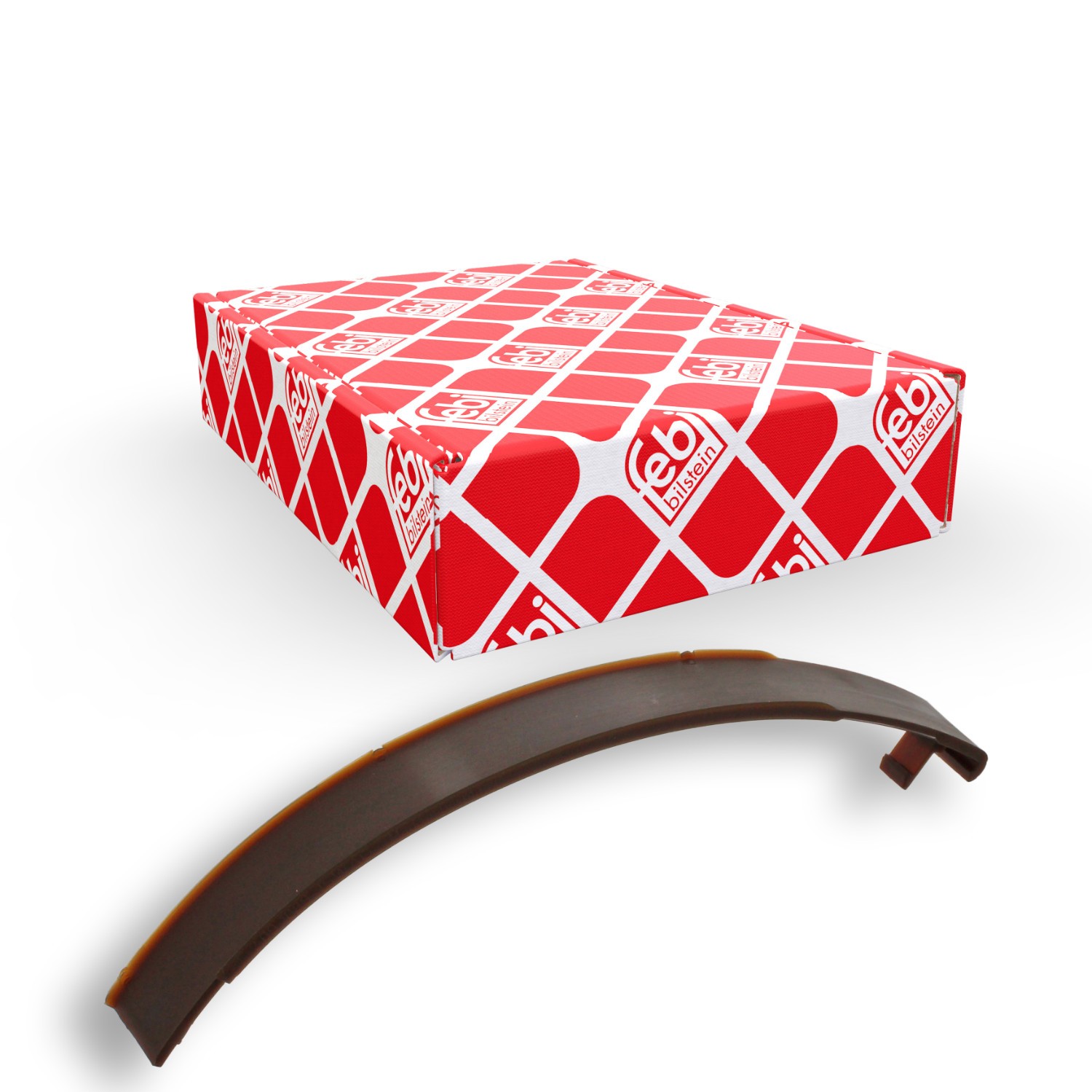 FEBI BILSTEIN Mierinātājsliedes uzlika, GSM piedziņas ķēde 10336 FEBI BILSTEIN 10336 Mierinātājsliedes uzlika, GSM piedziņas ķēde