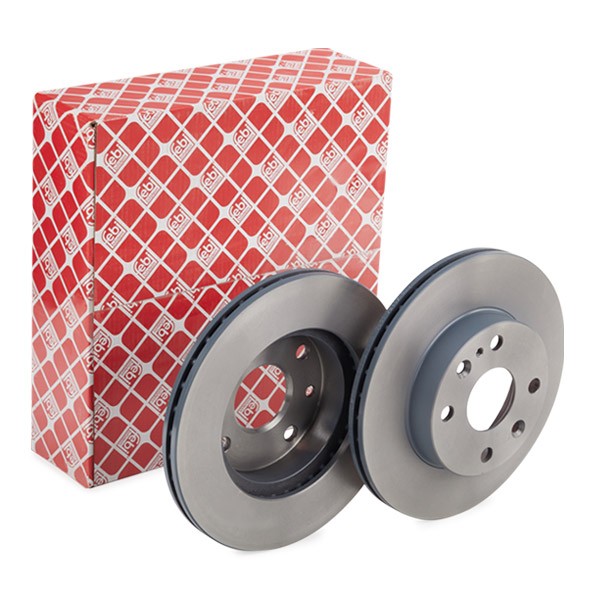 FEBI BILSTEIN Bromsskiva 10624 FEBI BILSTEIN 10624 Bromsskivor Mazda 121 DB fram och bak