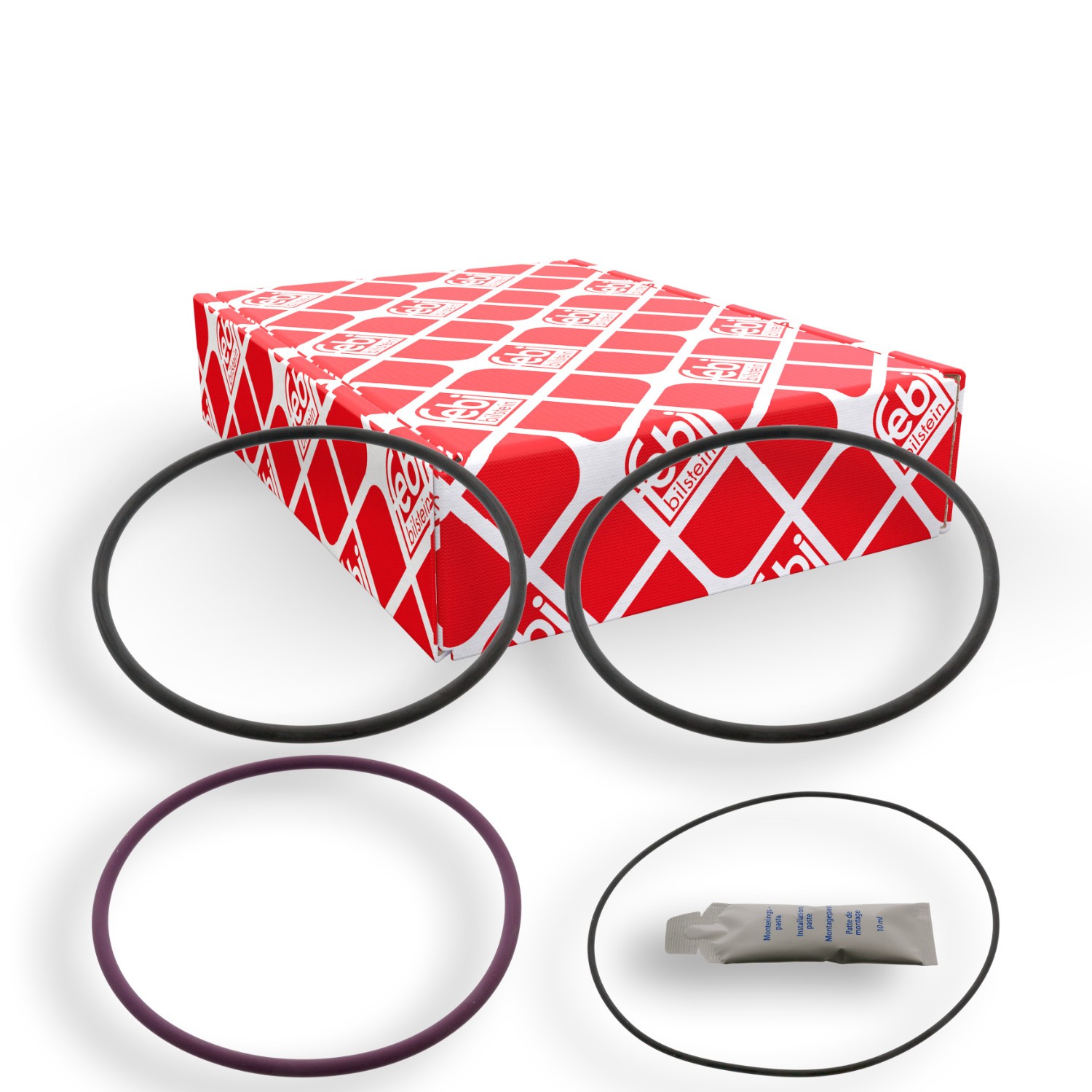FEBI BILSTEIN O-Ring Set, cylinder sleeve 11758 Volvo 240 FEBI BILSTEIN crankcase gasket set 11758