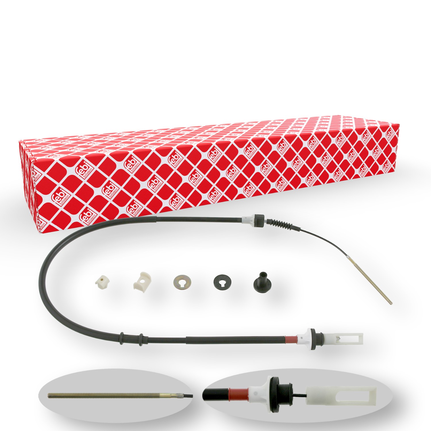 FEBI BILSTEIN Cavo frizione 12756 12756 Filo frizione FEBI BILSTEIN Seat