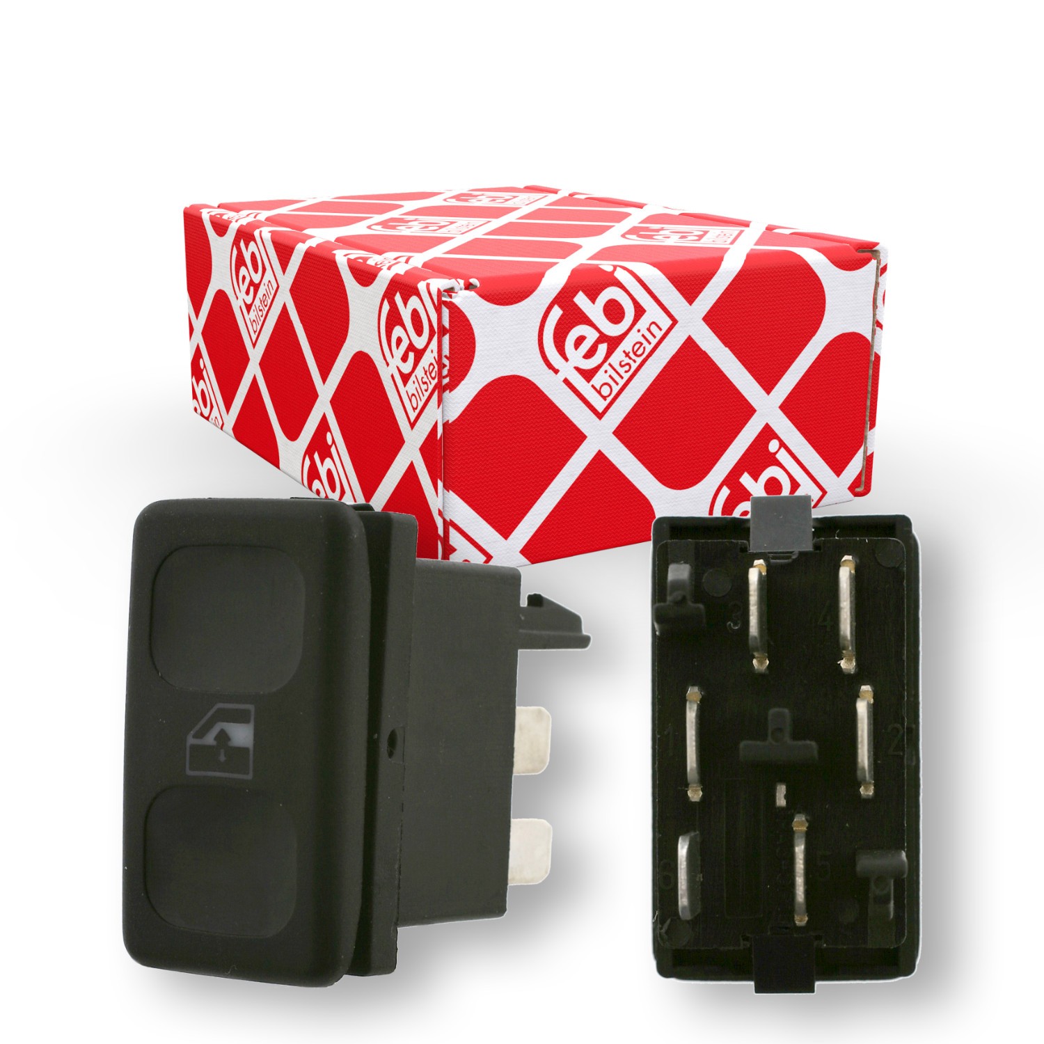 FEBI BILSTEIN Bouton de lève-vitre 14080 Commande de vitre FEBI BILSTEIN PASSAT 14080 pas cher