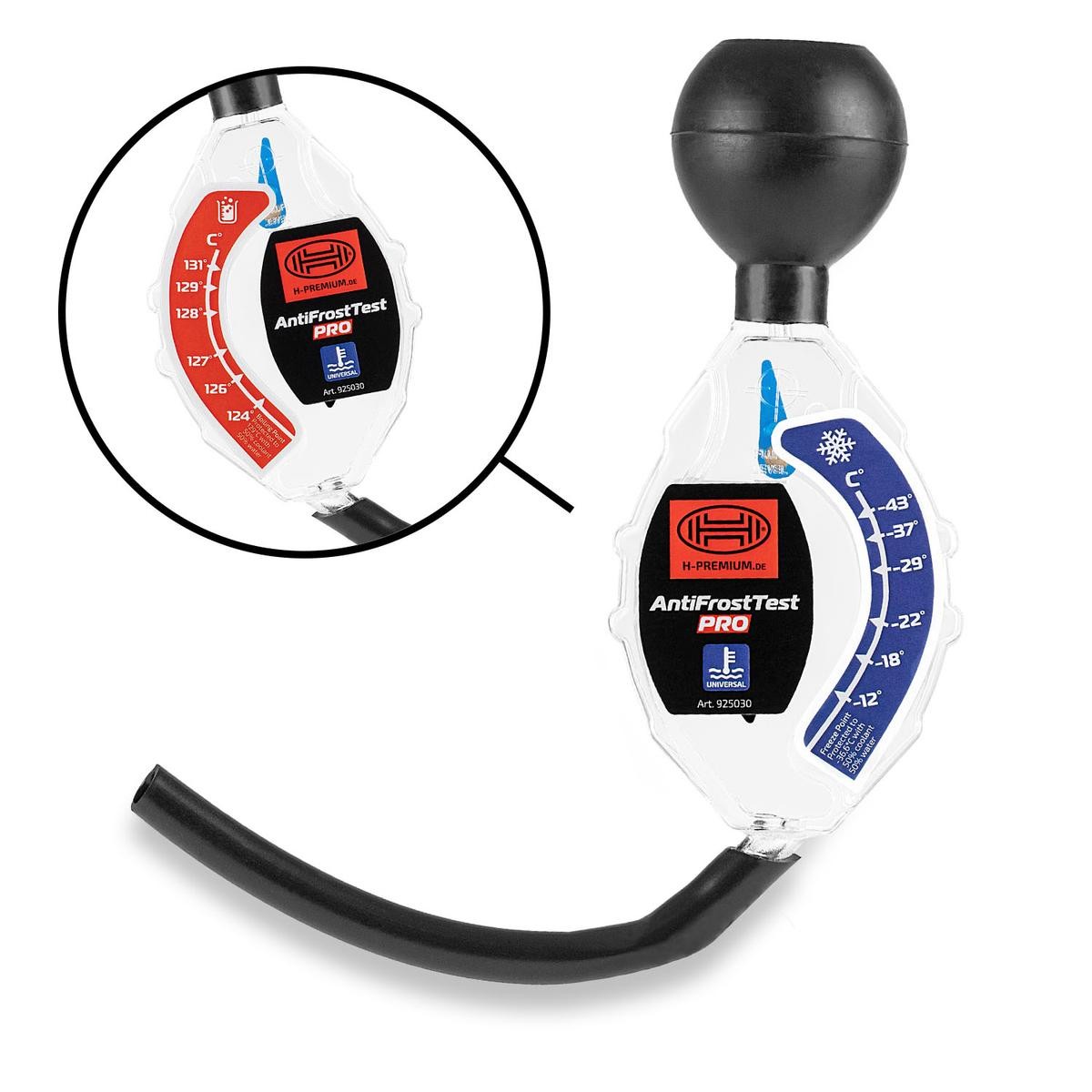 HEYNER Frostbeskyttelse tester 925030 925030 ANTIFROSTTEST PRO Elektrosett, tilhengerinnretning OPEL AGILA HEYNER