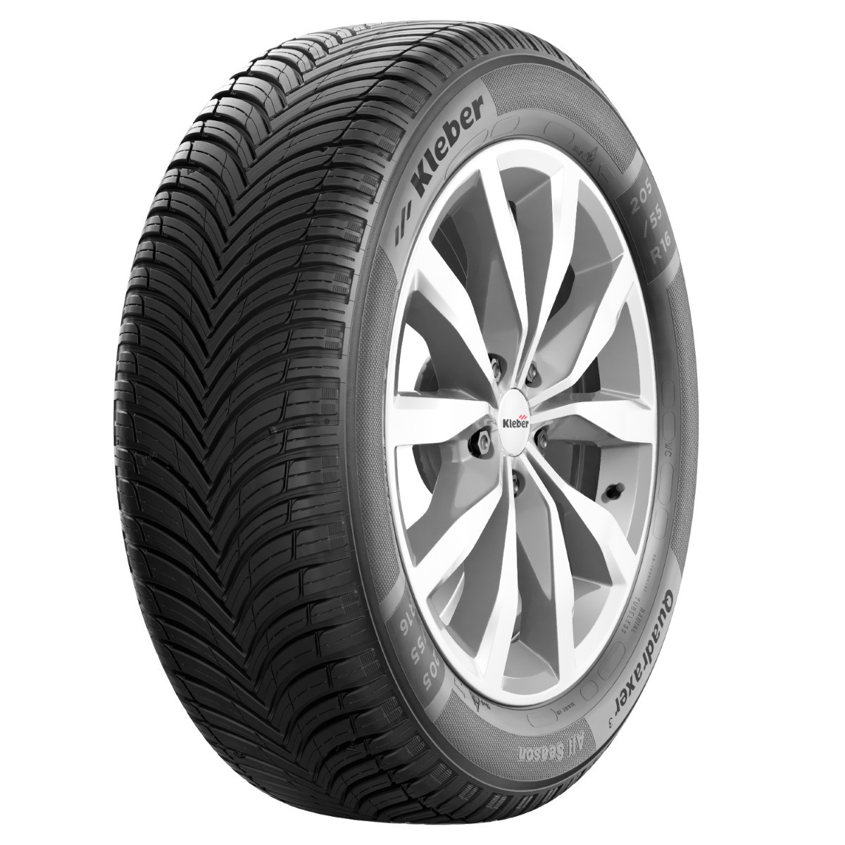 Kleber Däck 837691 837691 Kleber QUADRAXER3 XL 245/45 R18 100V XL
