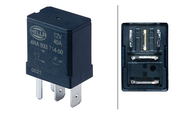 HELLA Relee, Töövool 4RA 933 714-501 HELLA 4RA933714-501 Mitme funktsiooniga relee Ford Fiesta Mk7 hind