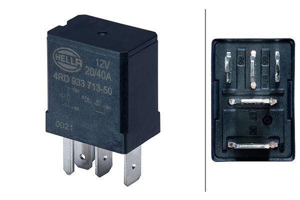 HELLA Relais, arbeidsstroom 4RD 933 713-501 HELLA 4RD 933 713-501 Relais FORD Mondeo V Station wagon (CF) 2025