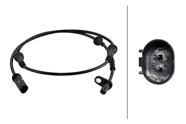 HELLA Sensor, rotações da roda 6PU 230 048-181 6PU 230 048-181 HELLA Sensor rotações da roda Dacia baratos