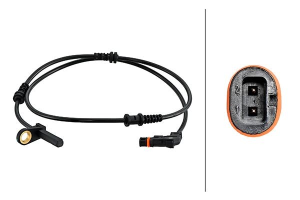 HELLA Snímač počtu otáčok kolesa 6PU 230 048-201 6PU 230 048-201 Čidlo abs ALFA ROMEO GTV HELLA