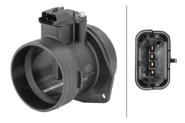HELLA Μετρητής μάζας αέρα 8ET 358 095-641 Αισθητήρας µάζας αέρα CITROËN HELLA 8ET 358 095-641