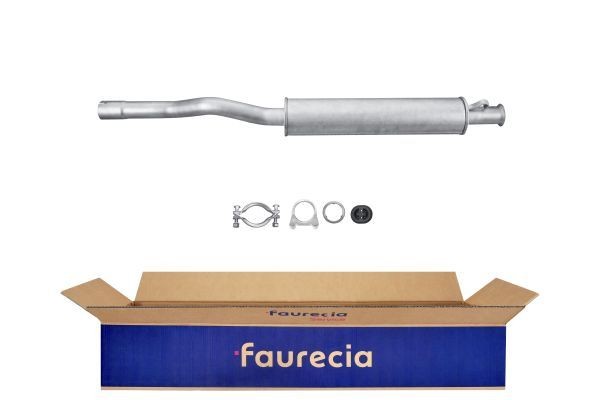 Silenziatore anteriore HELLA 8LB 366 020-041 e21 02 2335 HELLA 8LB 366 020-041 Risuonatore scarico Audi A4 1999