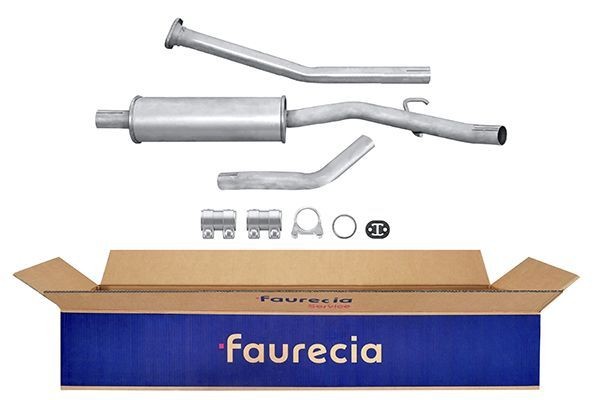 HELLA Fremre eksospotte 8LB 366 021-891 HELLA 8LB366021-891 Forreste lyddemper Nissan Primera P11 Sedan pris