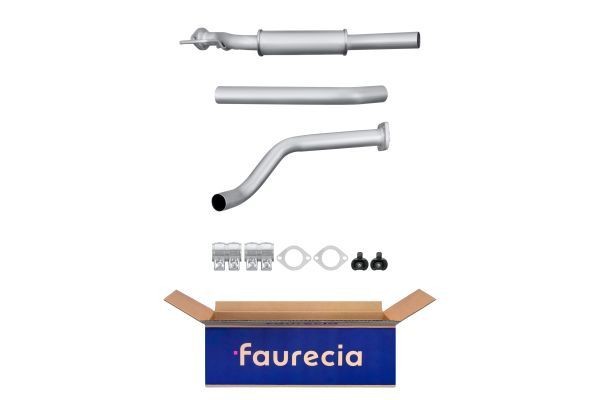 HELLA Front Silencer 8LB 366 021-991 HELLA 8LB 366 021-991 Renault Twingo 2 front silencer replacement