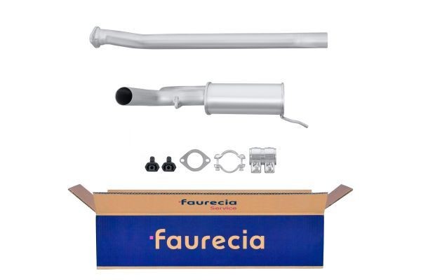HELLA Front Silencer 8LB 366 022-031 HELLA 8LB 366 022-031 Renault Twingo 2 front silencer replacement