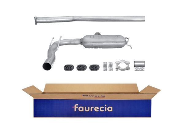 HELLA Front Silencer 8LB 366 022-101 HELLA 8LB 366 022-101 Renault Twingo 2 front silencer replacement