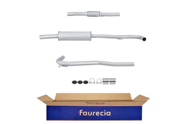 HELLA Silencieux intermédiaire 8LC 366 023-891 Silencieux central HELLA SCUDO 8LC 366 023-891 pas cher