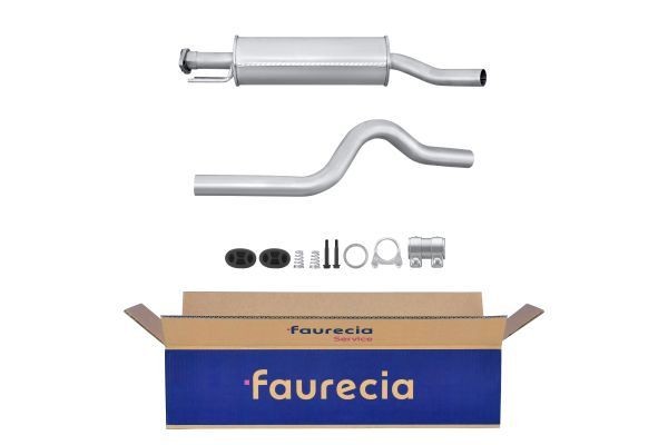 HELLA Panela de escape central 8LC 366 024-451 HELLA 8LC366024-451 Silenciador central Astra F Classic Sedan (T92) preço
