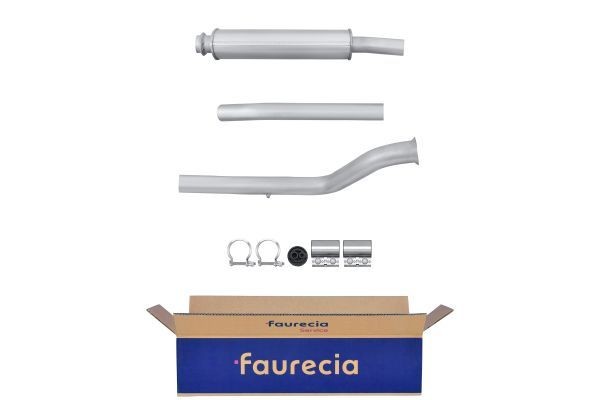 HELLA Midtre lydpotte 8LC 366 025-131 Mellomlyddemper HELLA Peugeot 106 8LC 366 025-131