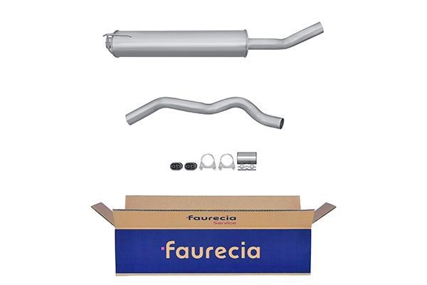HELLA Silencieux intermédiaire 8LC 366 025-851 8LC 366 025-851 Échappement intermédiaire RENAULT MEGANE HELLA