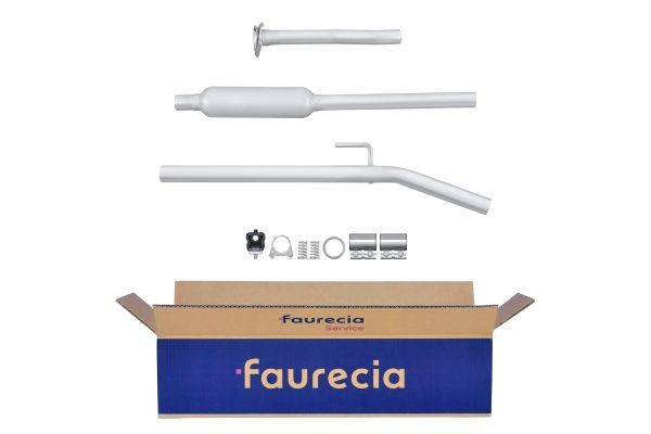 HELLA Silencieux intermédiaire 8LC 366 025-861 Silencieux central HELLA MEGANE 8LC 366 025-861 pas cher