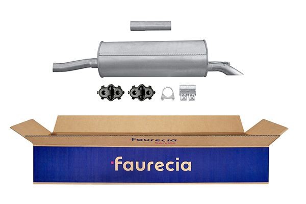 HELLA Bakre eksospotte 8LD 366 027-831 Bakre lyddemper Citroën RC_ 8LD 366 027-831 HELLA