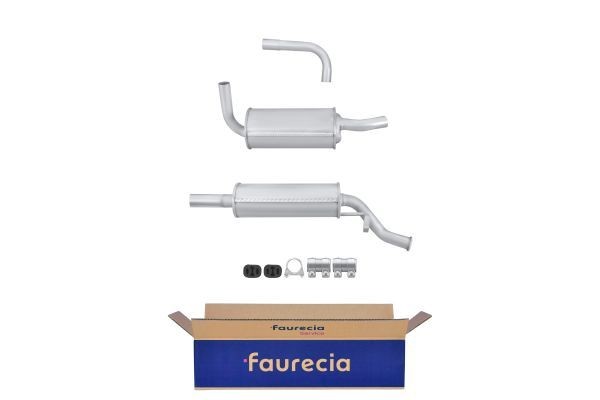 Bakre eksospotte HELLA 8LD 366 028-601 HELLA 8LD 366 028-601 Bakre eksospotte FIAT UNO 1999