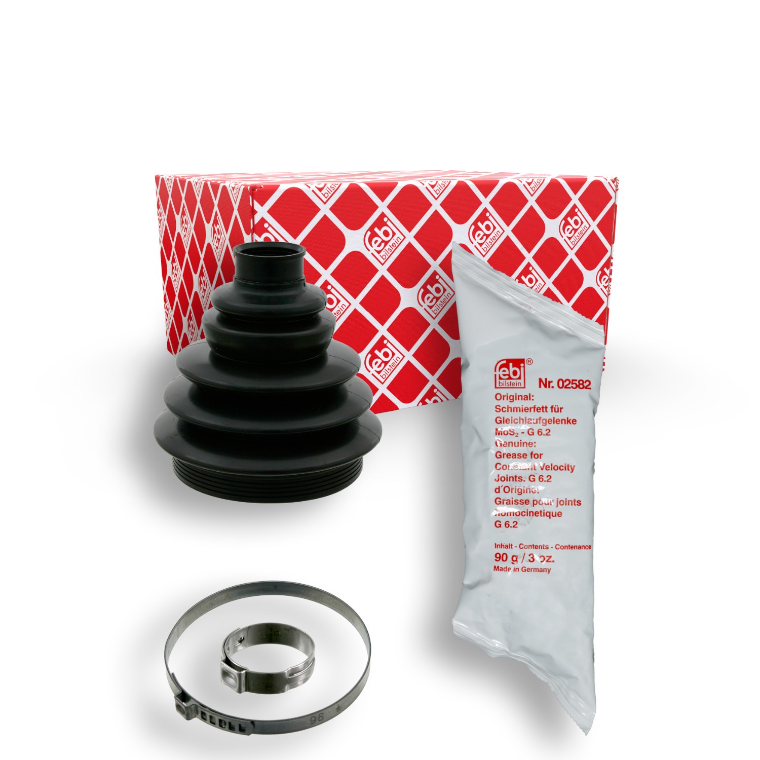 FEBI BILSTEIN Bälgsats, drivaxel 14909 FEBI BILSTEIN 14909 Drivaxeldamask Alfa Romeo 155 167 original