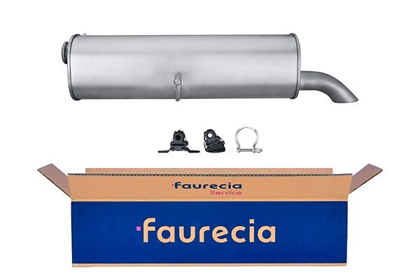 HELLA Silencieux arrière 8LD 366 032-911 Peugeot PARTNER Silencieux arrière HELLA 8LD 366 032-911