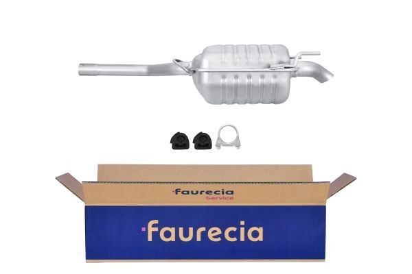 HELLA Silencieux arrière 8LD 366 033-291 Mercedes-Benz VITO Pot silencieux HELLA 8LD 366 033-291