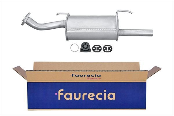 HELLA Rear silencer 8LD 366 033-671 8LD 366 033-671 HELLA exhaust silencer for NISSAN PRIMERA