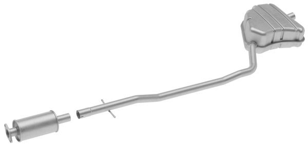 HELLA Bakre eksospotte 8LD 366 035-961 HELLA 8LD366035-961 Bakre lyddemper Ford ECOSPORT originale