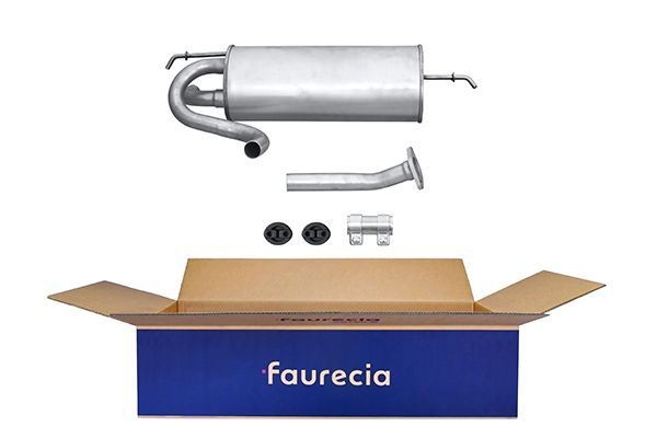 HELLA Rear silencer 8LD 366 036-801 price Subaru BL, BP, B13_ Exhaust muffler 8LD 366 036-801 HELLA