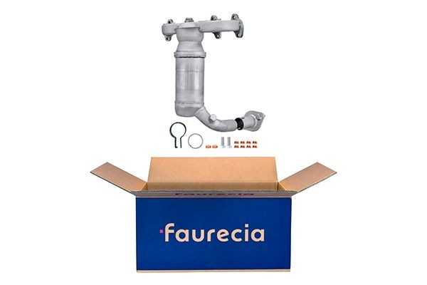 Catalyseur en coude HELLA 8LF 366 055-081 HELLA 8LF 366 055-081 Tubulure d'échappement HONDA CIVIC 2016