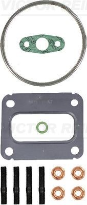 REINZ Asennussarja, turboahdin 04-10377-01 Ford Focus 3 Farmari pakoputken asennussarja REINZ 04-10377-01