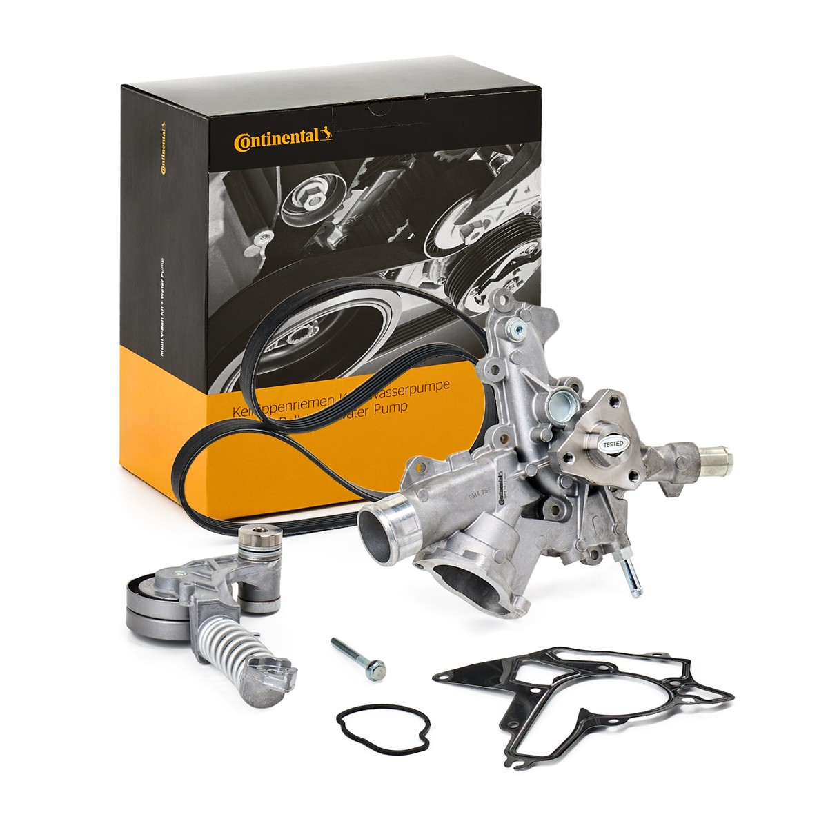 CONTITECH Pompe à eau+Jeu de courroie trapézoïdale à nervures 5PK1230WP3 Courroie trapézoïdale à nervures Opel F08, W5L 5PK1230WP3 CONTITECH