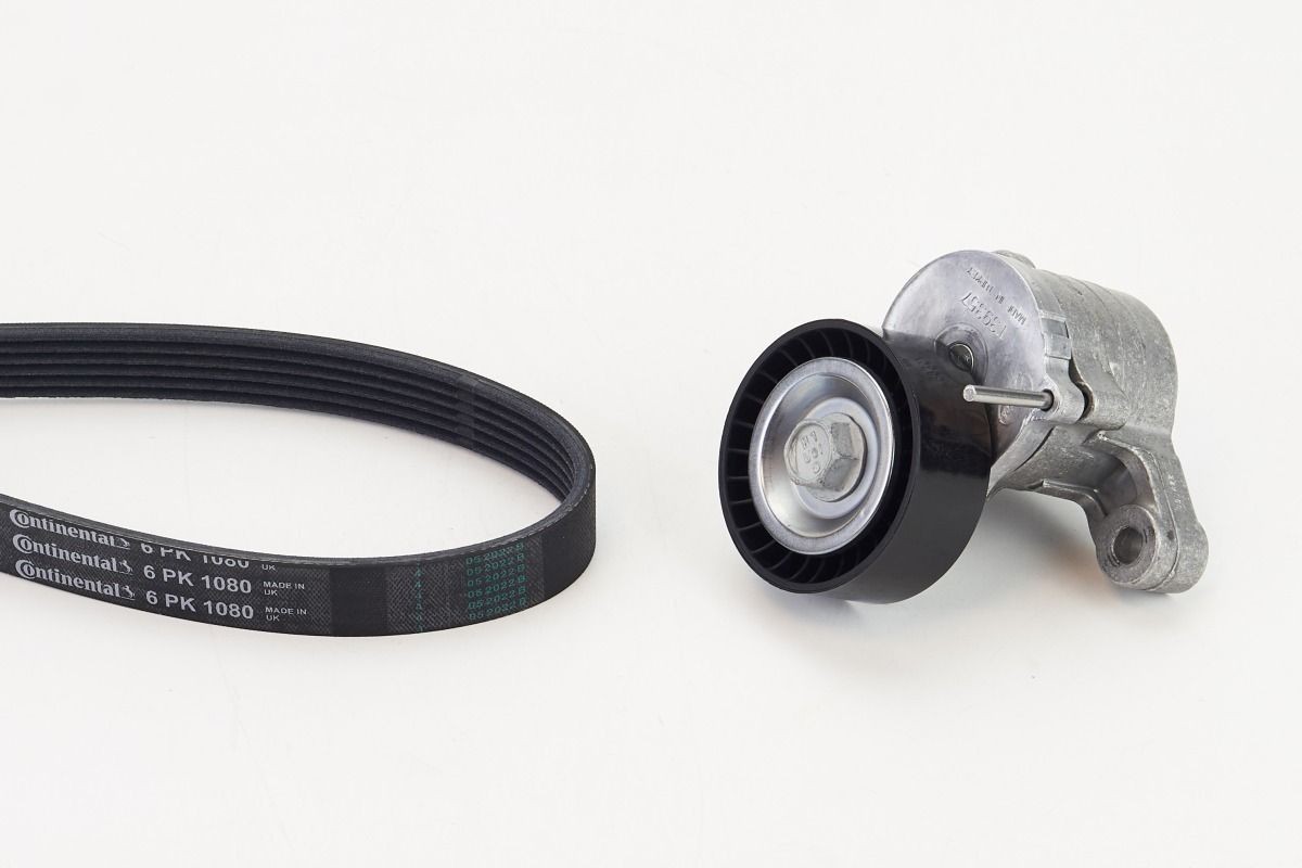 Jeu de courroies trapézoïdales à nervures CONTITECH 6PK1080K4 CONTITECH 6PK1080K4 Jeu de courroies trapézoïdales à nervures Audi A1 2017