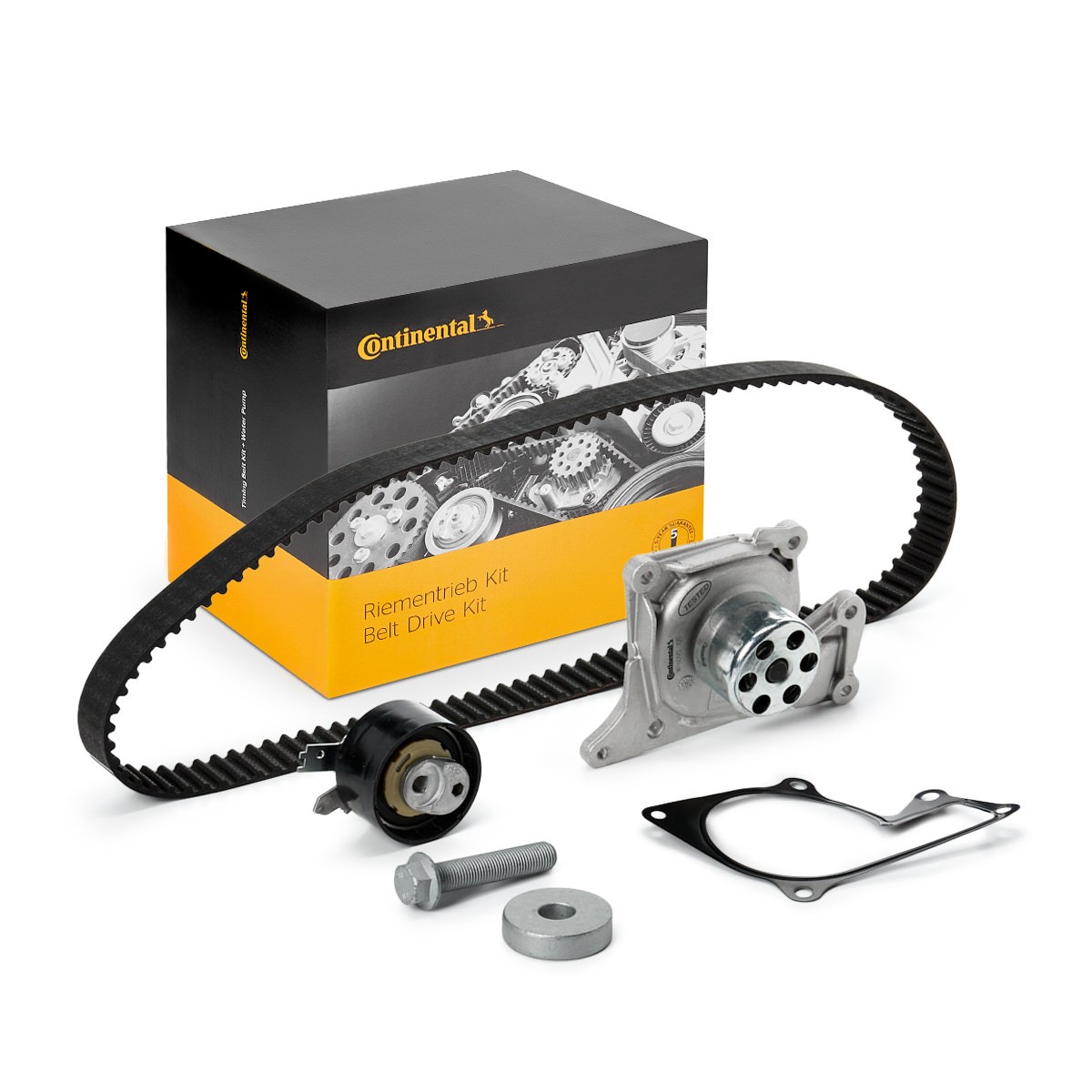 CONTITECH Vodné čerpadlo + sada ozubeného remeňa CT1184WP2 Sada rozvodového remeňa CONTITECH Dacia SANDERO CT1184WP2