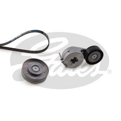 Kit Cinghie Poly-V GATES K016PK1578 6PK1578 GATES Micro-V Kit K016PK1578 Kit cinghie poly-v Volkswagen AMAROK 2025