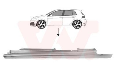 VAN WEZEL Chapa da embaladeira 5766103 VAN WEZEL 5766103 Embaladeiras VW Passat B5 originais preço