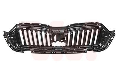 VAN WEZEL Kylargrill 7647510 Byta Kylargrill Skoda Favorit 781 kostnad VAN WEZEL 7647510