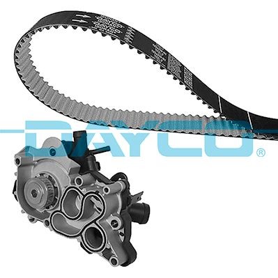 DAYCO Kit cinghia distribuzione, pompa acqua KTBWP12120 KTBWP12120 Pompa acqua + kit cinghia distribuzione DAYCO Volkswagen