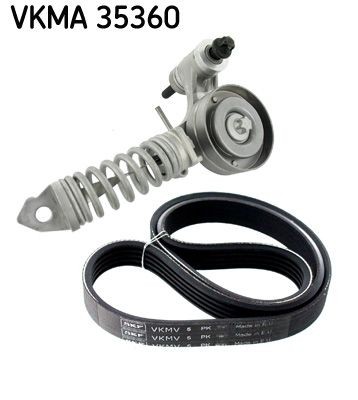 SKF Kileremssæt VKMA 35360 SKF VKMA 35360 originale Silverado 1500 I Ribremsæt hvad koster