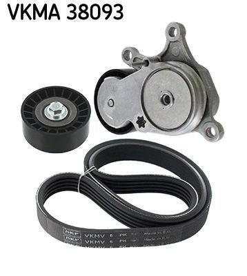 SKF Jeu de courroies trapézoïdales à nervures VKMA 38093 SKF VKMA 38093 Courroie striée Poly-V Classe B (W247) d'origine prix