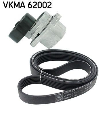 SKF Poly V-riem set VKMA 62002 Aandrijfriem Nissan T30 VKMA 62002 SKF