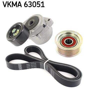 Poly V-riem set SKF VKMA 63051 SKF VKMA 63051 Poly v riem set HONDA CIVIC 2022