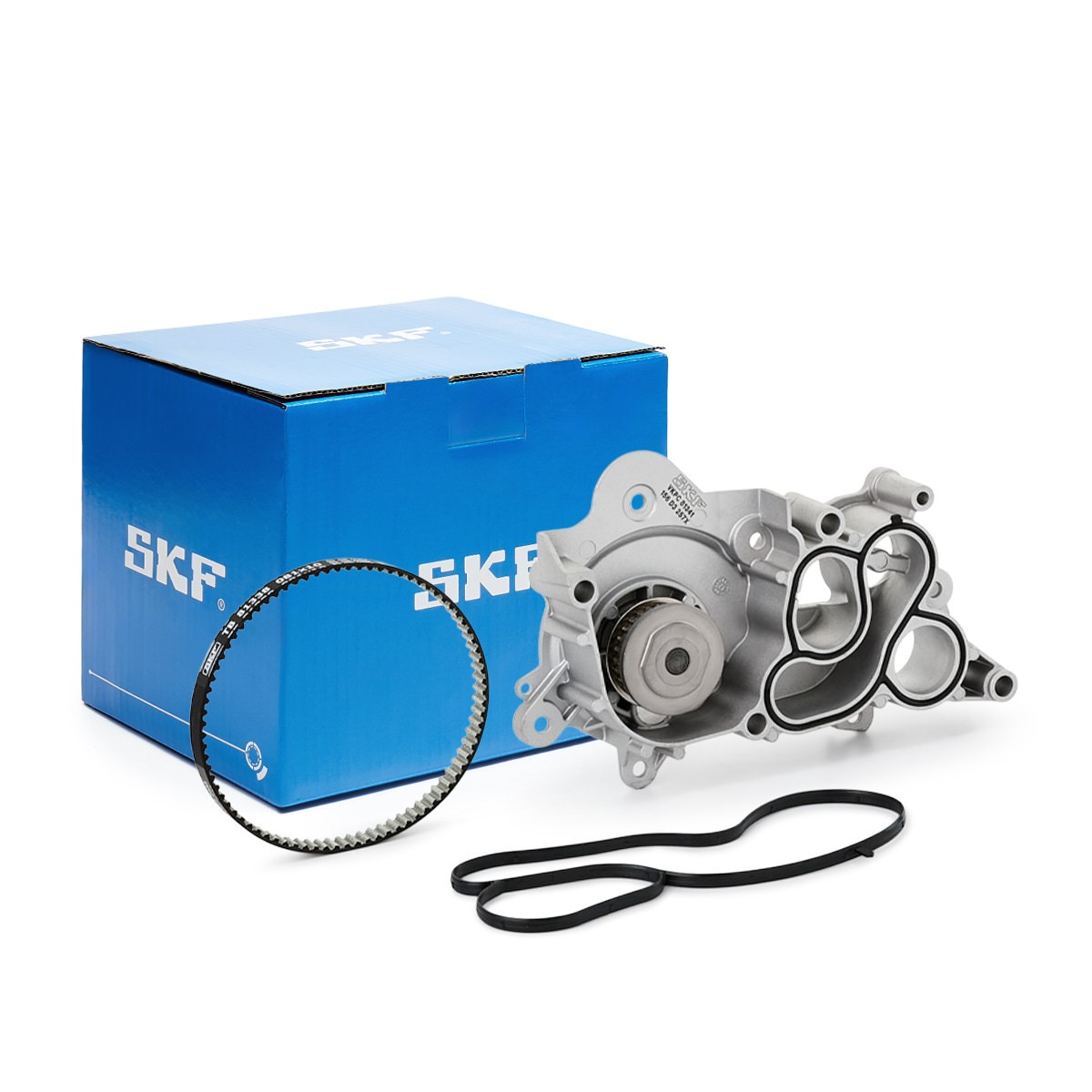 SKF Water pump and timing belt kit VKPC 81341-1 SKF VKPC 81341-1 Water pump and timing belt kit SKODA Rapid Saloon (NA2) 1.6 105 hp 2013