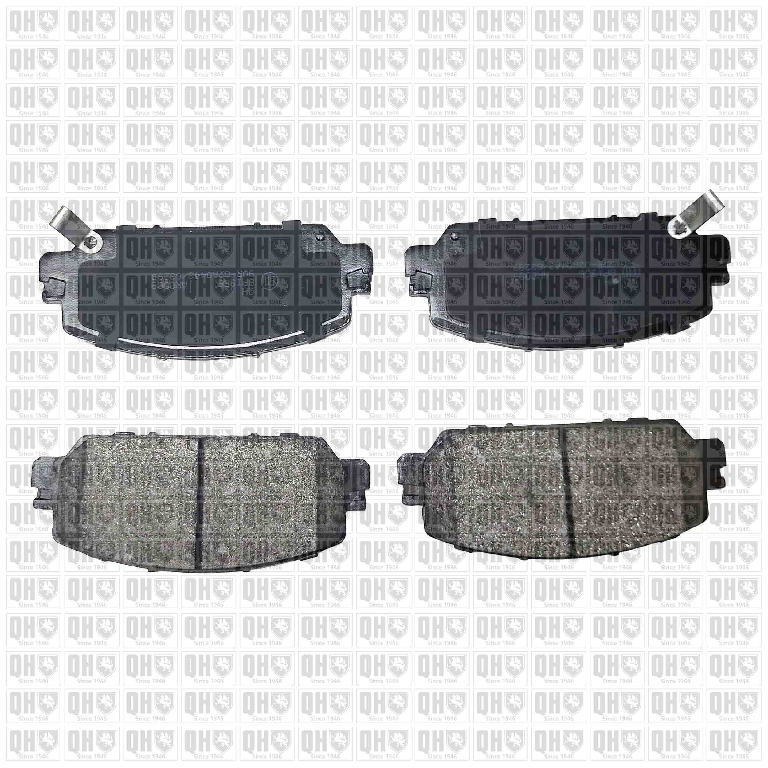 QUINTON HAZELL Plaquettes de frein BP1966 Kit de plaquettes de frein HONDA QUINTON HAZELL BP1966